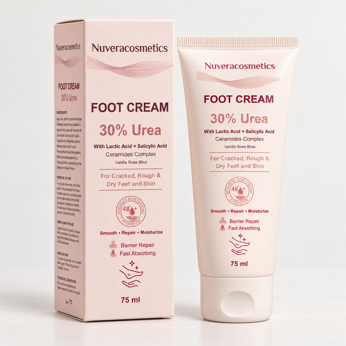 Nuvera Foot Cream 30% Urea 75ml